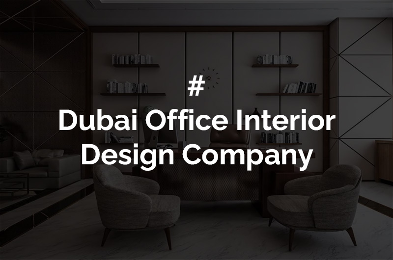 Modern Dubai office interior design with elegant furniture